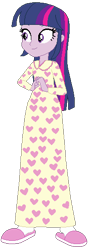 Size: 191x543 | Tagged: safe, alternate version, artist:cartoonmasterv3, imported from derpibooru, twilight sparkle, alicorn, human, equestria girls, rainbow rocks, alternate design, alternate universe, clothes, humanized, long dress, long skirt, nightgown, pajamas, skirt, solo, twilight sparkle (alicorn)