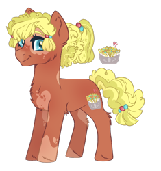 Size: 716x762 | Tagged: safe, artist:spectrumnightyt, imported from derpibooru, oc, oc only, earth pony, pony, female, mare, offspring, parent:cheese sandwich, parent:pinkie pie, parents:cheesepie, simple background, solo, transparent background