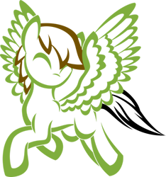 Size: 1280x1369 | Tagged: safe, artist:up1ter, imported from derpibooru, oc, oc only, oc:delta hooves, pegasus, pony, commission, cute, lineart, male, simple background, solo, solo male, spread wings, stallion, transparent background, wings