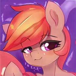 Size: 1024x1024 | Tagged: safe, artist:thisponydoesnotexist, imported from derpibooru, pegasus, pony, ai content, ai generated, eyebrows, eyebrows visible through hair, generator:thisponydoesnotexist, neural network, solo