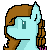 Size: 50x50 | Tagged: safe, artist:amgiwolf, imported from derpibooru, oc, oc only, earth pony, pony, animated, base used, blinking, bust, earth pony oc, gif, pixel art, simple background, solo, transparent background