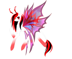 Size: 2701x2221 | Tagged: safe, artist:riariirii2, imported from derpibooru, oc, oc only, breezie, colored wings, gradient wings, multicolored wings, rainbow wings, simple background, solo, sparkly wings, transparent background, wings