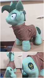 Size: 2172x3862 | Tagged: safe, imported from derpibooru, oc, oc:dimbulb, pony, photo, plushie, ponysona