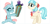 Size: 488x234 | Tagged: safe, artist:andoanimalia, artist:laszlvfx, edit, imported from derpibooru, coco pommel, ocellus, changeling, pony, derpibooru, the hearth's warming club, cocobetes, cute, diaocelles, female, juxtaposition, meta, present, simple background, transparent background, vector