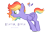 Size: 1656x1101 | Tagged: safe, artist:gallantserver, imported from derpibooru, oc, oc only, oc:elstar, pegasus, pony, female, magical lesbian spawn, mare, offspring, parent:applejack, parent:rainbow dash, parents:appledash, simple background, solo, transparent background