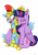 Size: 2480x3507 | Tagged: safe, artist:twidasher, imported from derpibooru, rainbow dash, twilight sparkle, alicorn, pegasus, pony, armor, blushing, chest fluff, crown, duo, eyes closed, female, helmet, high res, hoof shoes, hug, jewelry, lesbian, mare, open mouth, peytral, regalia, shipping, signature, simple background, sitting, sweat, transparent background, twidash, twilight sparkle (alicorn), winghug