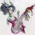 Size: 2132x2139 | Tagged: safe, artist:citi, idw, imported from derpibooru, cosmos (character), discord, draconequus, human, breasts, busty cosmos, cleavage, clothes, coscord, cosmos, female, horn, horned humanization, humanized, leotard, male, plushie, shipping, straight, tail, tailed humanization