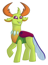 Size: 1024x1393 | Tagged: safe, artist:verikoira, imported from derpibooru, thorax, changedling, changeling, cute, freckles, king thorax, male, simple background, smiling, solo, thorabetes, transparent background