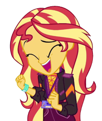 Size: 600x707 | Tagged: safe, edit, edited screencap, imported from derpibooru, screencap, sunset shimmer, equestria girls, equestria girls series, how to backstage, spoiler:eqg series (season 2), cropped, simple background, solo, transparent background