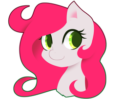 Size: 2721x2204 | Tagged: safe, artist:riariirii2, imported from derpibooru, oc, oc only, earth pony, pony, bust, earth pony oc, eyelashes, simple background, smiling, solo, transparent background