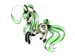 Size: 1600x1200 | Tagged: safe, artist:minelvi, imported from derpibooru, oc, oc only, oc:sushi, earth pony, pony, clothes, colored hooves, earth pony oc, eyes closed, smiling, socks, solo