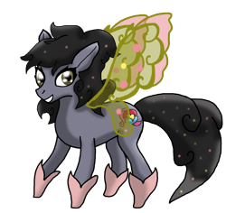 Size: 1272x1200 | Tagged: safe, artist:pokecure123, imported from derpibooru, oc, oc only, oc:pokecure123, flutter pony, pony, derpibooru community collaboration, 2021 community collab, g1, g1 to g4, g4, generation leap, simple background, solo, transparent background, wings