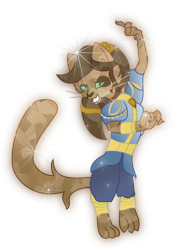 Size: 5008x6920 | Tagged: safe, artist:lincolnbrewsterfan, derpibooru exclusive, idw, imported from derpibooru, cerena, abyssinian, anthro, cat, digitigrade anthro, spoiler:comicidw2020, absurd resolution, alternate hairstyle, clothes, coat, crystal abyssinian, crystalline, crystallized, female, glow, glowing, gradient clothes, gradient ears, gradient eyes, gradient hair, hairband, happy, idw showified, looking at you, show accurate, simple background, smiling at you, solo, sparkles, transparent background, vector