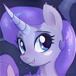 Size: 1024x1024 | Tagged: safe, artist:thisponydoesnotexist, imported from derpibooru, pony, ai content, ai generated, generator:thisponydoesnotexist, neural network, open mouth, solo