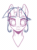 Size: 424x572 | Tagged: safe, artist:alechan, imported from derpibooru, twilight sparkle, pony, alternate hairstyle, animated, bust, dimensional shift, solo, turnaround, turntable