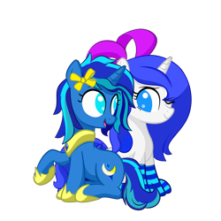 Size: 3543x3543 | Tagged: safe, artist:half note, artist:starfeather233, imported from derpibooru, oc, oc only, oc:little shiroiryuu, oc:starfeather, pony, unicorn, derpibooru community collaboration, 2021 community collab, clothes, female, mare, simple background, socks, striped socks, transparent background