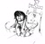 Size: 934x909 | Tagged: source needed, safe, artist:le chat tombe de la fenêtre, oc:thingpone, cross, grave, monochrome, rest in peace, rest in pepperoni, sketch, tentacles