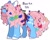 Size: 1024x823 | Tagged: safe, artist:babypaste, artist:goatpaste, imported from derpibooru, bowtie (g1), earth pony, pony, bag, bow, bow tie (g1), female, g1, g1 to g4, g4, generation leap, hair bow, hair over eyes, mare, saddle bag, simple background, solo, unshorn fetlocks, white background