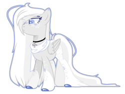 Size: 1280x963 | Tagged: safe, artist:ocelly, imported from derpibooru, oc, oc only, oc:snowflake, pegasus, pony, base used, female, mare, simple background, solo, transparent background