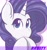 Size: 2800x3000 | Tagged: safe, artist:drawalaverr, imported from derpibooru, rarity, pony, unicorn, bust, fanart, female, hooves together, horn, mare, portrait, quadrupedal, simple background, smiling, solo, white background