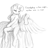 Size: 993x957 | Tagged: safe, artist:stratodraw, imported from derpibooru, alicorn, semi-anthro, sketch, solo