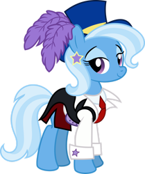 Size: 1280x1534 | Tagged: safe, artist:digimonlover101, artist:shootingstarsentry, imported from derpibooru, trixie, pony, unicorn, female, gameloft, hat, looking at you, mare, simple background, solo, transparent background, vector