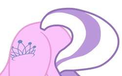 Size: 1194x747 | Tagged: safe, alternate version, artist:gmaplay, imported from derpibooru, diamond tiara, earth pony, pony, alternate character, ass, butt, butt only, diamond buttiara, face down ass up, plot, simple background, solo, transparent background