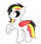 Size: 2445x2620 | Tagged: safe, artist:indonesiarailroadpht, artist:ponyrailartist, imported from derpibooru, oc, oc only, oc:reddy, pony, derpibooru community collaboration, 2021 community collab, female, mare, show accurate, simple background, solo, transparent background