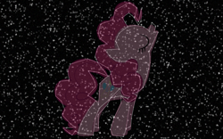 Size: 1131x707 | Tagged: safe, artist:istilllikegamecubes, imported from derpibooru, pinkie pie, pony, beautiful, constellation, cutie mark, eyes closed, solo, space, stars