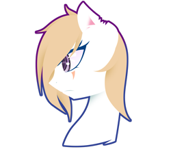 Size: 2565x2338 | Tagged: safe, artist:riariirii2, imported from derpibooru, oc, oc only, earth pony, pony, bust, earth pony oc, eye scar, scar, simple background, torn ear, transparent background