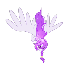 Size: 1824x1696 | Tagged: safe, artist:riariirii2, imported from derpibooru, oc, oc only, pegasus, pony, base used, braid, falling, pegasus oc, simple background, solo, transparent background, wings