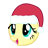 Size: 48x48 | Tagged: safe, imported from derpibooru, fluttershy, pony, christmas, emoticon, happy, hat, holiday, mlpforums, open mouth, picture for breezies, santa hat, solo