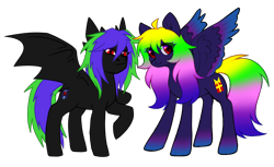 Size: 3600x2200 | Tagged: safe, artist:avrameow, artist:flysouldragon, artist:sinrinf, imported from derpibooru, oc, oc only, oc:avra, oc:flysoul dragon, dragon, pegasus, pony, derpibooru community collaboration, 2021 community collab, simple background, transparent background