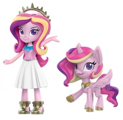 Size: 550x537 | Tagged: safe, imported from derpibooru, princess cadance, alicorn, pony, equestria girls, my little pony: pony life, doll, equestria girls minis, female, g4.5, merchandise, pony life, toy