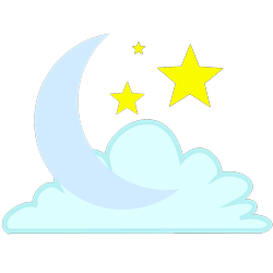 Size: 1003x1003 | Tagged: safe, artist:amgiwolf, imported from derpibooru, cloud, crescent moon, cutie mark, cutie mark only, moon, no pony, simple background, stars, transparent background, transparent moon