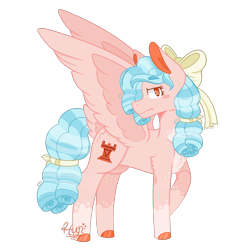 Size: 2048x2048 | Tagged: safe, artist:monkey-overalls, imported from derpibooru, cozy glow, pegasus, pony, older, older cozy glow, solo, story included