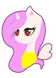 Size: 2073x2892 | Tagged: safe, artist:riariirii2, imported from derpibooru, oc, oc only, alicorn, pony, alicorn oc, bust, eyelashes, horn, neckerchief, simple background, solo, transparent background, wings