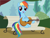 Size: 3841x2882 | Tagged: safe, anonymous artist, derpibooru exclusive, imported from derpibooru, rainbow dash, pegasus, pony, .svg available, bench, eyelashes, female, foal house, full house, guitar, mare, musical instrument, open mouth, outdoors, sitting, smiling, solo, svg, tree, vector