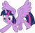 Size: 8166x7694 | Tagged: safe, artist:thatusualguy06, derpibooru exclusive, imported from derpibooru, twilight sparkle, alicorn, pony, 2 4 6 greaaat, .svg available, absurd resolution, dashface, faic, female, mare, show accurate, simple background, solo, svg, transparent background, twilight sparkle (alicorn), twilight sparkle is best facemaker, vector