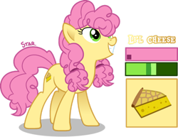 Size: 1280x989 | Tagged: safe, artist:star-gaze-pony, imported from derpibooru, li'l cheese, earth pony, pony, the last problem, female, li'l cheese (rule 63), mare, older, older li'l cheese, redesign, rule 63, simple background, solo, transparent background