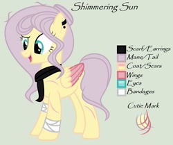 Size: 1280x1069 | Tagged: safe, artist:lominicinfinity, imported from derpibooru, oc, oc only, oc:shimmering sun, pegasus, pony, female, mare, simple background, solo, two toned wings, wings