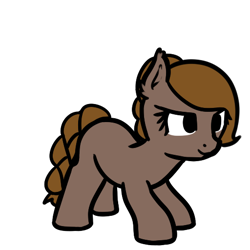 Size: 512x512 | Tagged: safe, artist:neuro, imported from derpibooru, oc, oc only, oc:honour bound, earth pony, fanfic:everyday life with guardsmares, /mlp/, 4chan, braid, earth pony oc, everyday life with guardsmares, simple background, transparent background