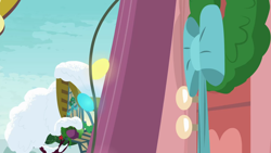 Size: 1280x720 | Tagged: safe, imported from derpibooru, screencap, best gift ever, background, no pony, ponyville, ponyville spa, scenic ponyville