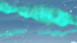 Size: 1280x720 | Tagged: safe, imported from derpibooru, screencap, best gift ever, aurora borealis, background, no pony, scenic ponyville, sky