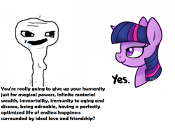 Size: 1092x822 | Tagged: safe, artist:handgunboi, imported from derpibooru, twilight sparkle, pony, fanfic:friendship is optimal, chad, meme, nordic gamer