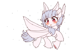 Size: 2400x1600 | Tagged: safe, artist:symbianl, imported from derpibooru, oc, oc only, oc:silent shimmer, insect, moth, mothpony, original species, pony, derpibooru community collaboration, 2021 community collab, flying, simple background, solo, transparent background