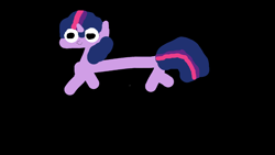 Size: 1920x1080 | Tagged: artist needed, safe, imported from derpibooru, twilight sparkle, pony, unicorn, 1000 hours in ms paint, black background, female, mare, simple background, solo, stylistic suck, unicorn twilight, wtf