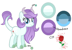 Size: 891x617 | Tagged: safe, artist:stellamoonshine, artist:stellamoonshineyt, imported from derpibooru, oc, oc only, oc:rosie, dracony, dragon, hybrid, pony, female, interspecies offspring, offspring, parent:rarity, parent:spike, parents:sparity, reference sheet, simple background, solo, transparent background