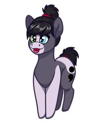 Size: 900x1140 | Tagged: safe, artist:ismim, artist:ismim_art, imported from derpibooru, oc, oc only, oc:eden, earth pony, pony, derpibooru community collaboration, 2021 community collab, simple background, solo, transparent background