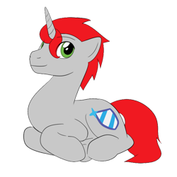 Size: 640x640 | Tagged: safe, artist:haden-2375, editor:thatusualguy06, imported from derpibooru, oc, oc only, pony, unicorn, derpibooru community collaboration, 2021 community collab, male, ponyloaf, simple background, sitting, solo, stallion, transparent background